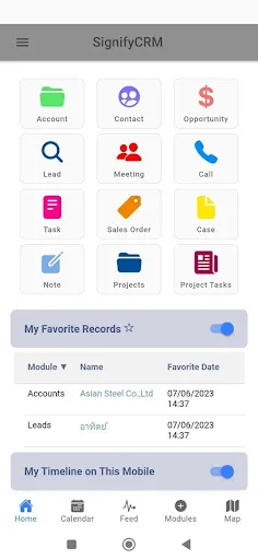 SignifyCRM screenshot 1