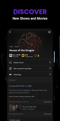 Simkl Lists: TV, Anime, Movies screenshot 4