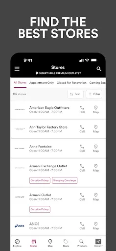 SIMON - Malls, Mills & Outlets screenshot 2