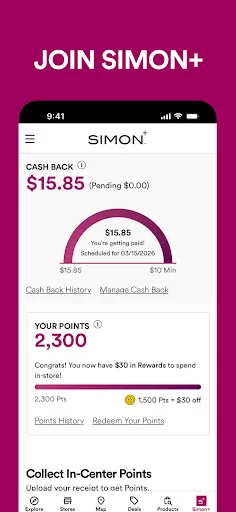 SIMON - Malls, Mills & Outlets screenshot 5