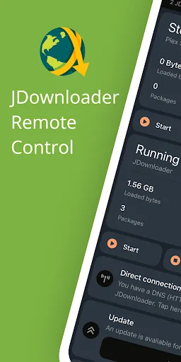 JDownloader Remote Control screenshot 1