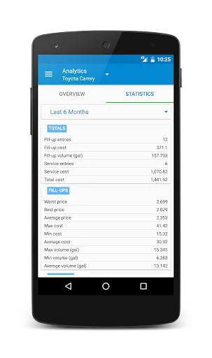 Logbook screenshot 5