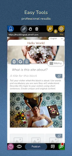 Website Builder for Android screenshot 3