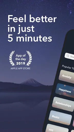 Simple Habit: Meditation screenshot 1