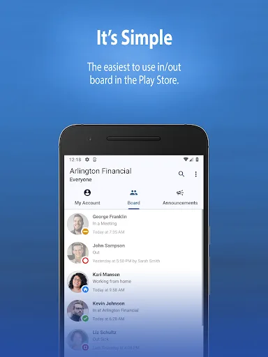 Simple In/Out screenshot 1