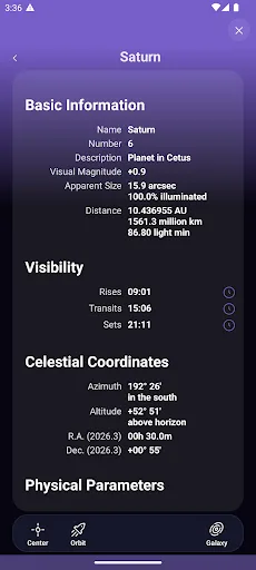 SkySafari Astronomy screenshot 3