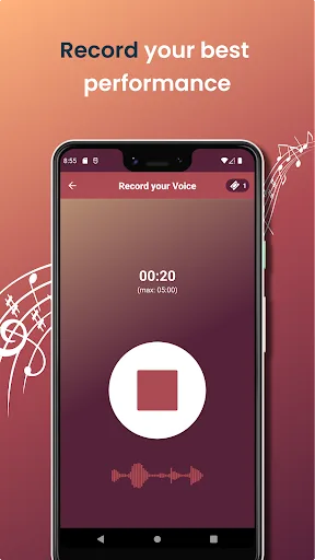 Sing2Notes - Sheet from Vocals screenshot 3