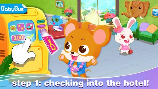 Baby Panda’s Summer: Vacation screenshot 1