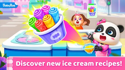 Juego de Helados del Panda screenshot 1
