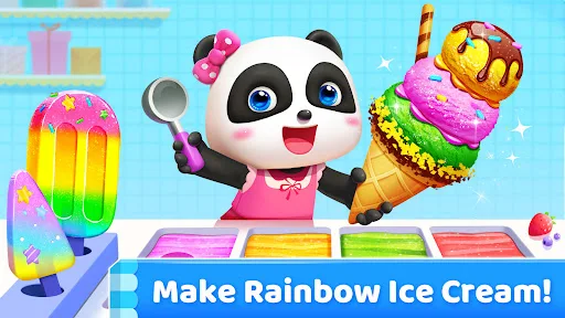 Juego de Helados del Panda screenshot 2