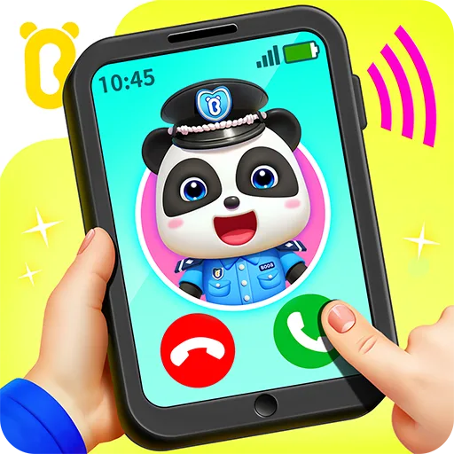 Bebé Panda oficial de policía