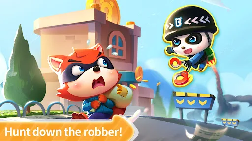 Bebé Panda oficial de policía screenshot 2