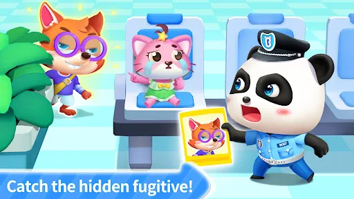 Bebé Panda oficial de policía screenshot 4