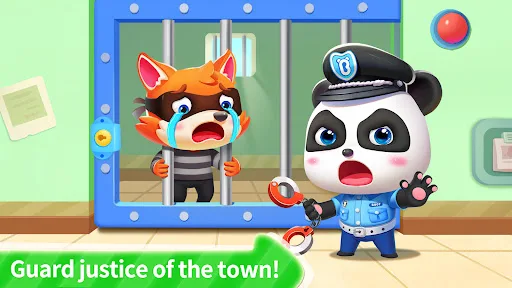 Bebé Panda oficial de policía screenshot 5