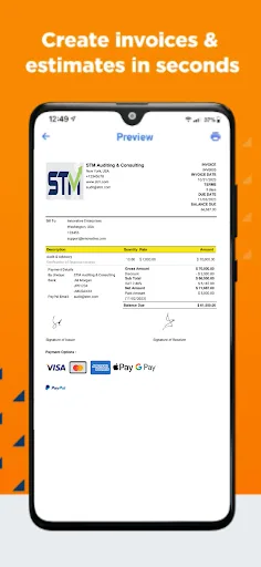 Invoice Maker & Quick Receipt screenshot 1