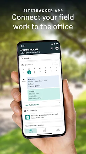Sitetracker screenshot 1