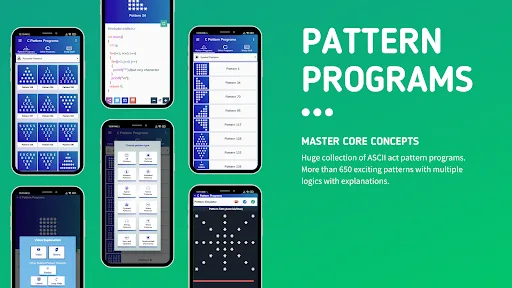 C Pattern Programs screenshot 1