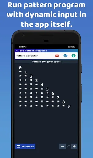 Pattern Programs for Java screenshot 4