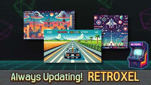 RETROXEL: Retro Arcade Games screenshot 3