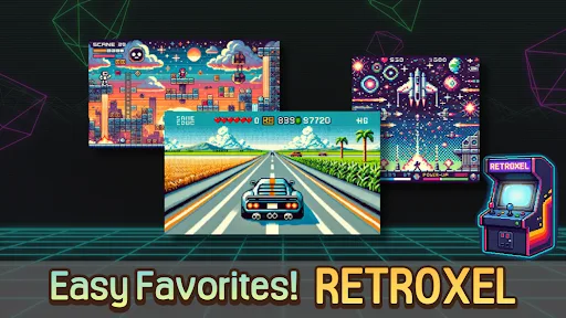 RETROXEL: Retro Arcade Games screenshot 4