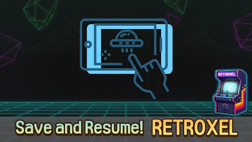 RETROXEL: Retro Arcade Games screenshot 5