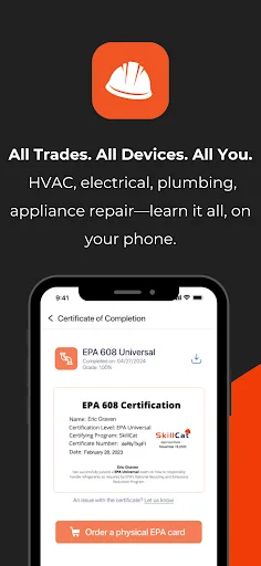 SkillCat: HVAC School, EPA 608 screenshot 1