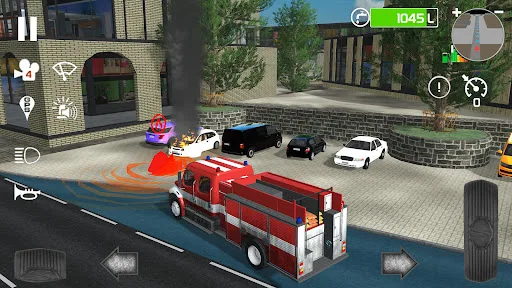 Fire Engine Simulator screenshot 2