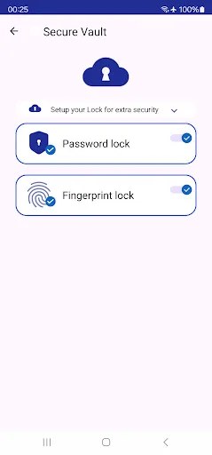 sCloud Storage - Secure Backup screenshot 5