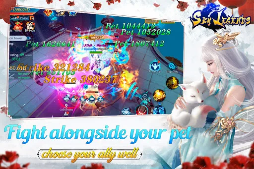 Sky Legends - Immortal MMORPG screenshot 1