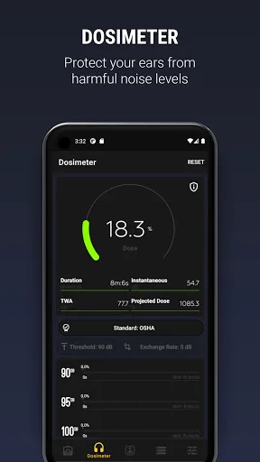Decibel X - Pro Sound Meter screenshot 4