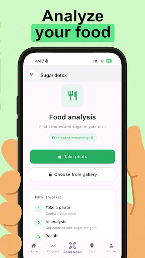 UnSugar: Sugar Detox Challenge screenshot 2