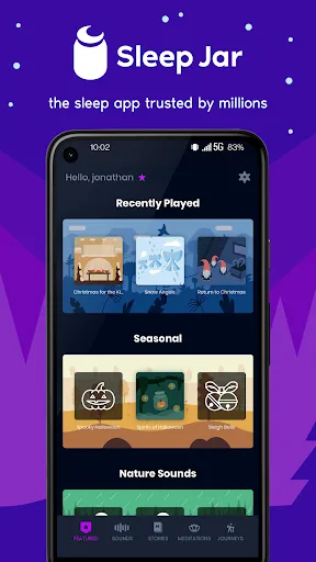 Sleep Jar - Sounds and Stories screenshot 1