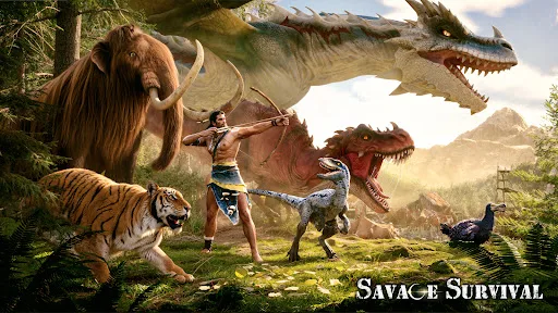 Savage Survival:Jurassic Isle screenshot 1