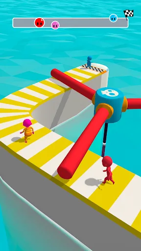 Fun Race 3D: ¡corre y gana! screenshot 1