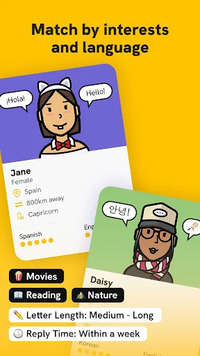 Slowly: Make Global Friends screenshot 3