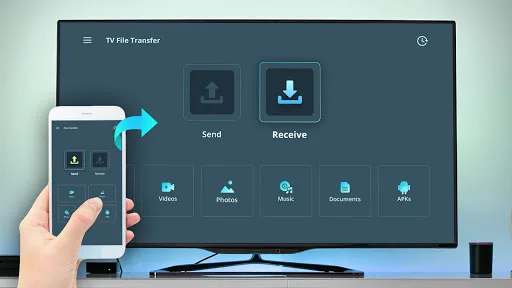 TV file transfer & TV Remote screenshot 1