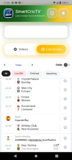 SmartCricTV – Live Cricket HD screenshot 4