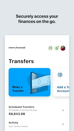 Smart Financial Mobile App screenshot 2