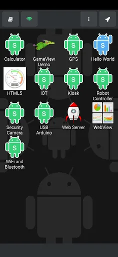 DroidScript: JS and Python IDE screenshot 1