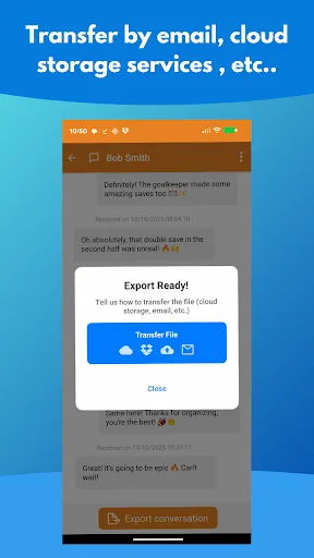 SMS Exporter screenshot 3