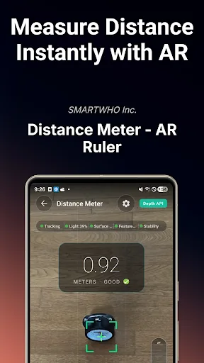 Distance Meter - AR Ruler screenshot 1