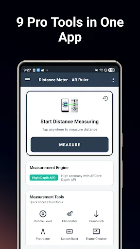 Distance Meter - AR Ruler screenshot 2