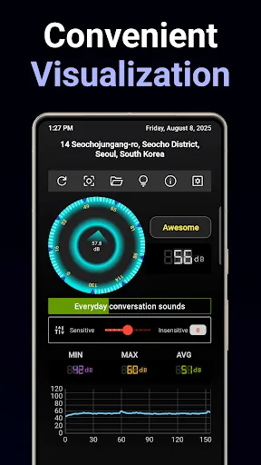 Sound Meter - dB Noise Meter screenshot 3