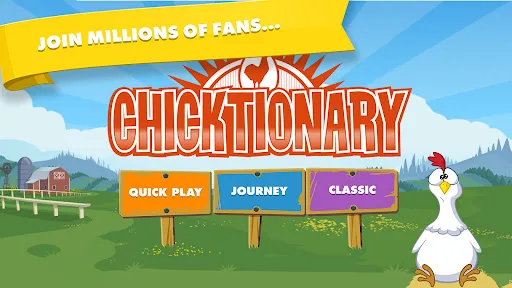 Chicktionary - Word Game screenshot 1