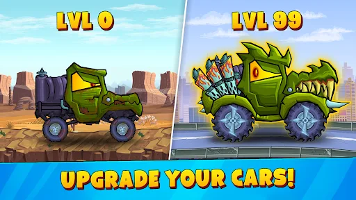 Car Eats Car 3 Survival Racing screenshot 4