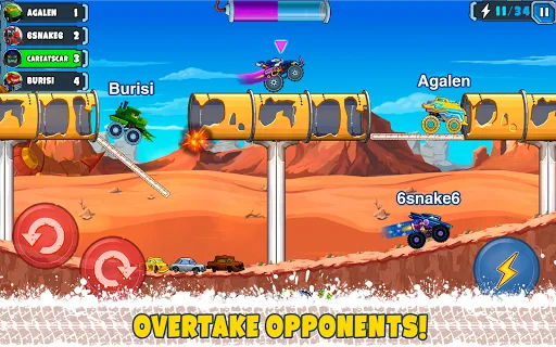 Car Eats Car Multiplayer Race screenshot 1