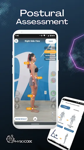 PhysioCode Postural Assessment screenshot 1