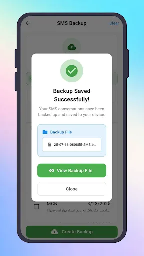 SMS Backup Pro screenshot 3