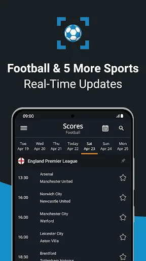 Livescore by SoccerDesk screenshot 1
