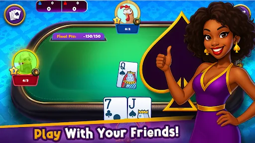Spades Elite: Card Game Online screenshot 2